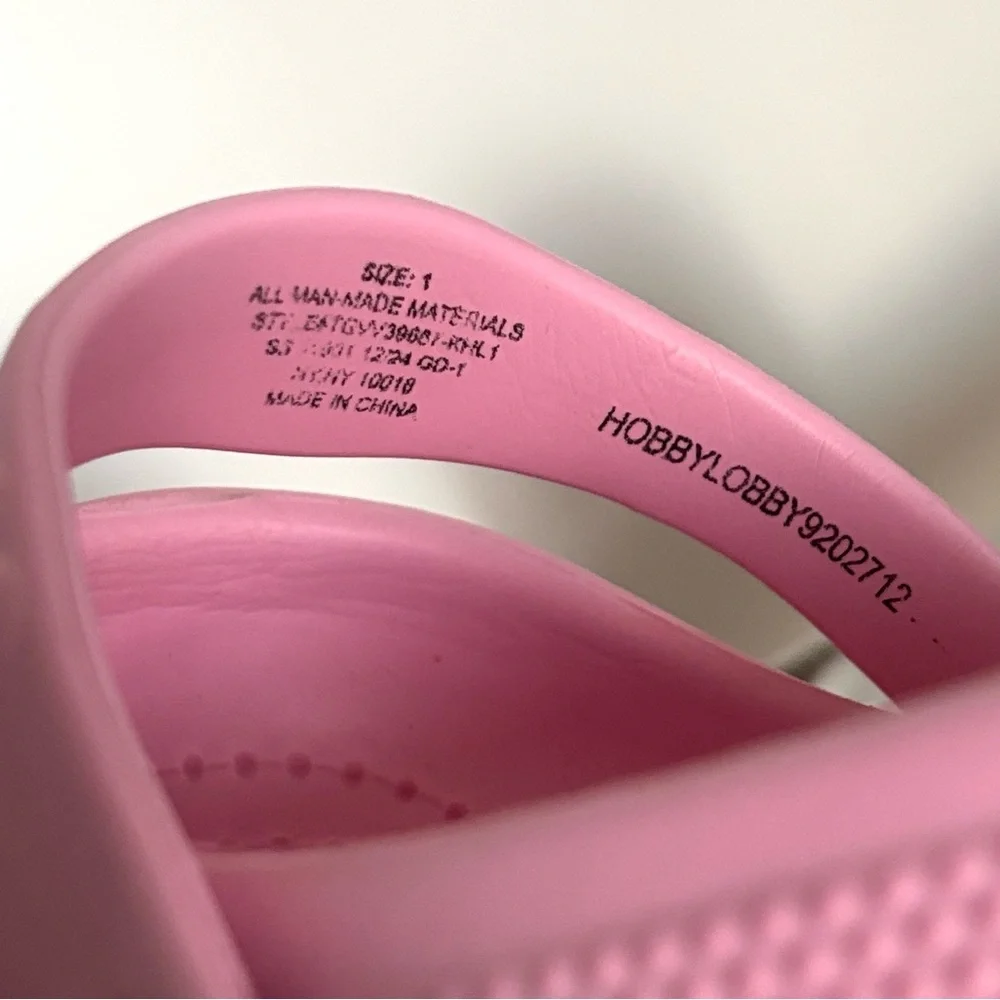 Friendship Charm Bracelet Waterproof Pastel Pink Slip On Clogs Waterproof Shoes